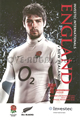 England v New Zealand 2010 rugby  Programme